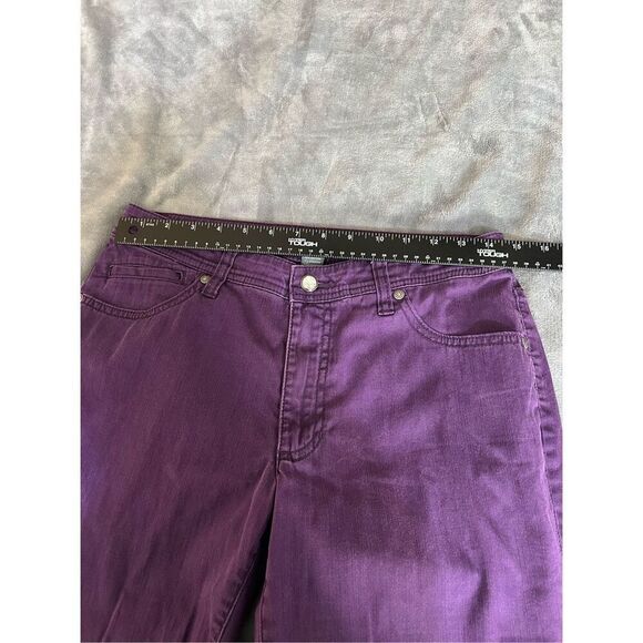 Additions by Chicos Jeans Womens Size 0.5 Small Purple Straight Leg Mid-Rise - Picture 4 of 7